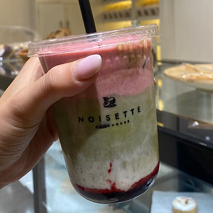 Strawberry Matcha Latte