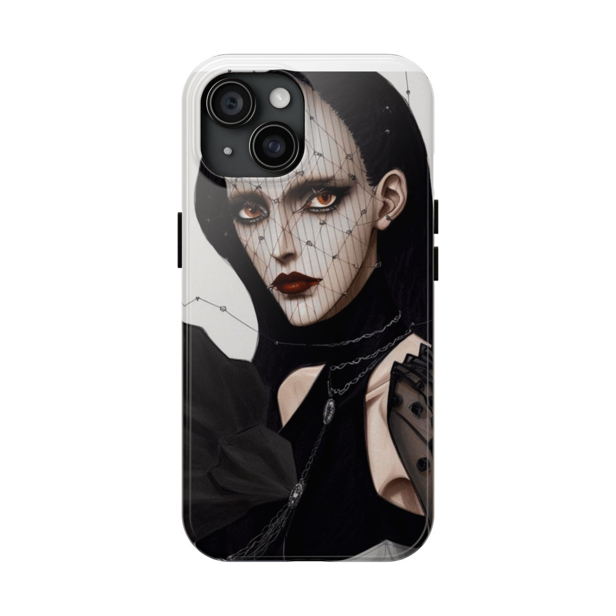 Goth Girl at 🖤 - Tuff iPhone Case
