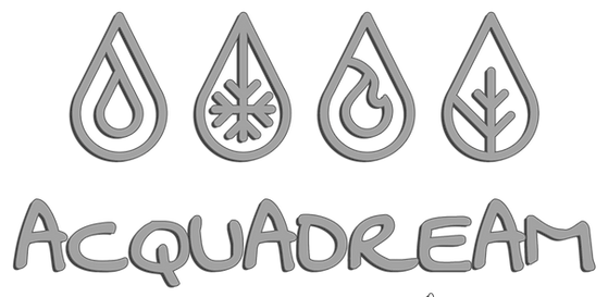 Logo Acquadream Grigio