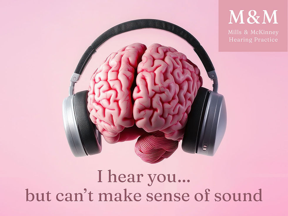 Auditory Processing Disorder (APD). When the ears hear but the brain struggles.