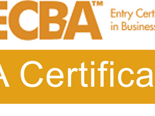 Erken Kalkan Yol Alır Hikayesi..: Neden ECBA Sertifikası Almalıyım?