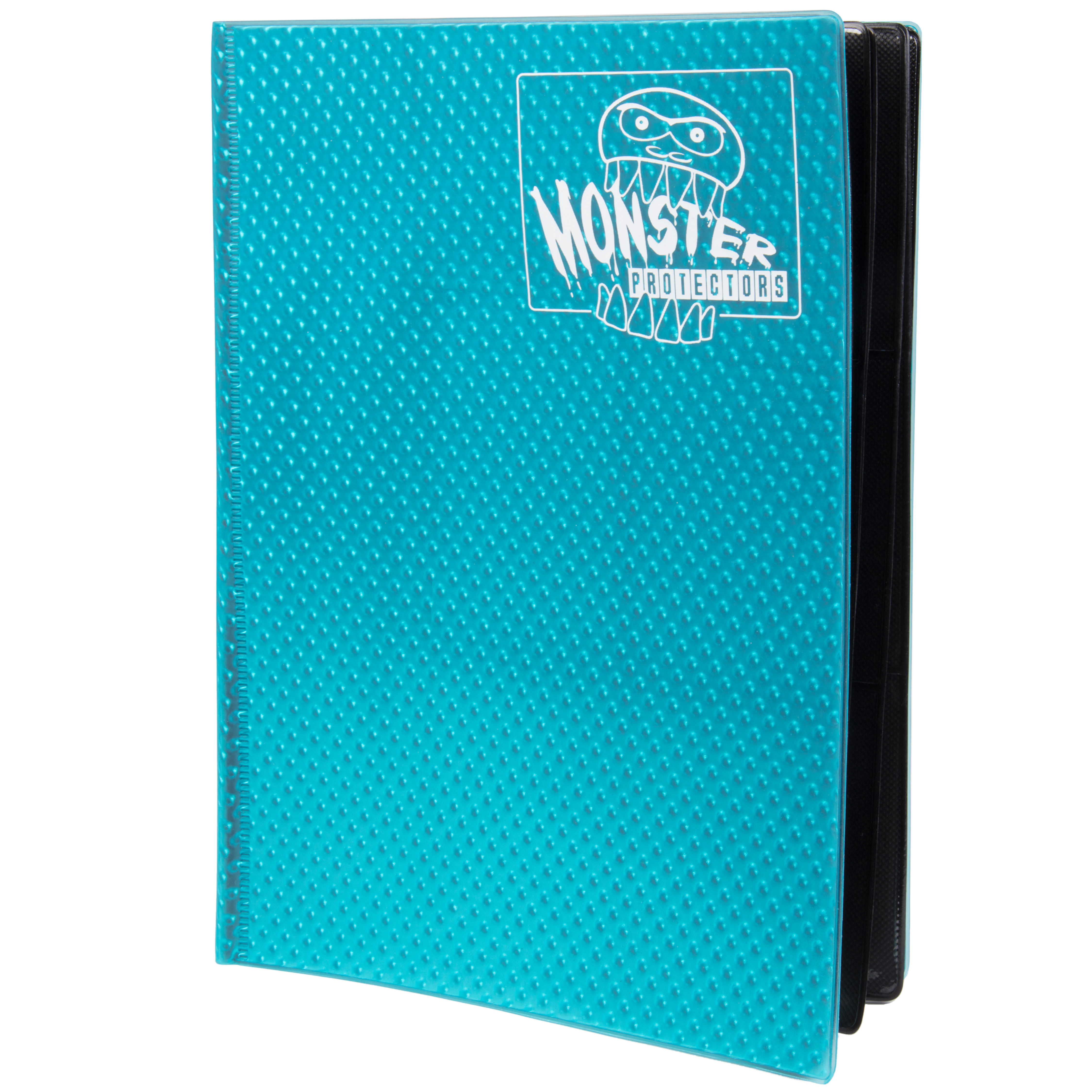 9 Pocket Holofoil Aqua Blue Card Binder