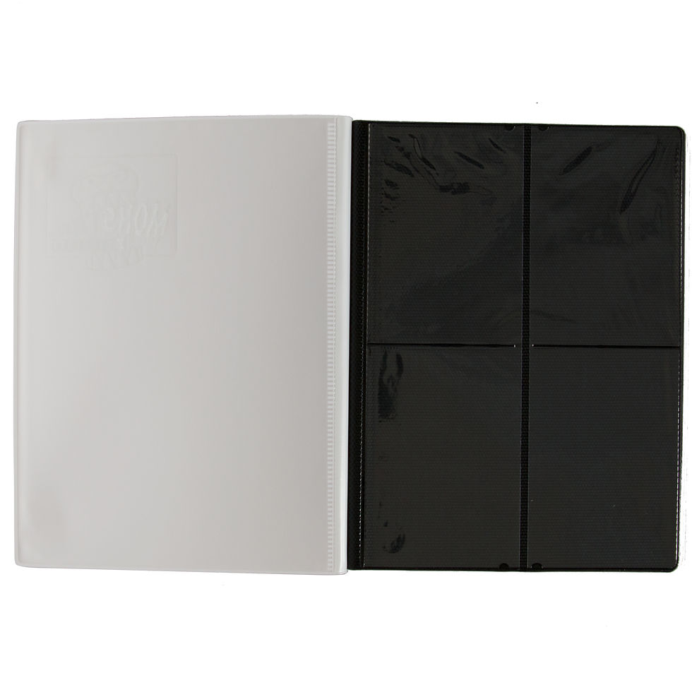 Thumbnail: 4 Pocket Matte White Card Binder