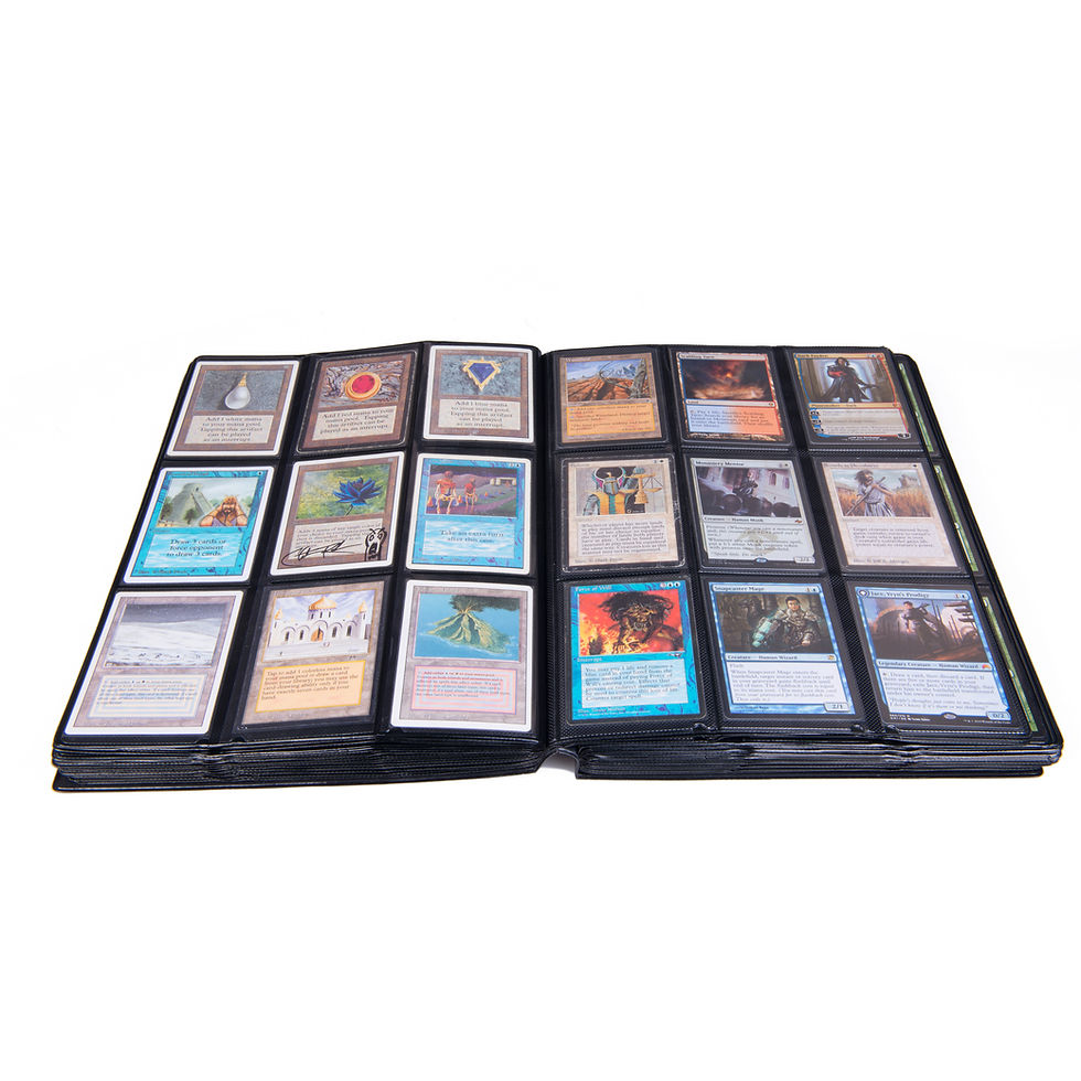 Thumbnail: XL Hard Cover White Mega Monster Card Binder