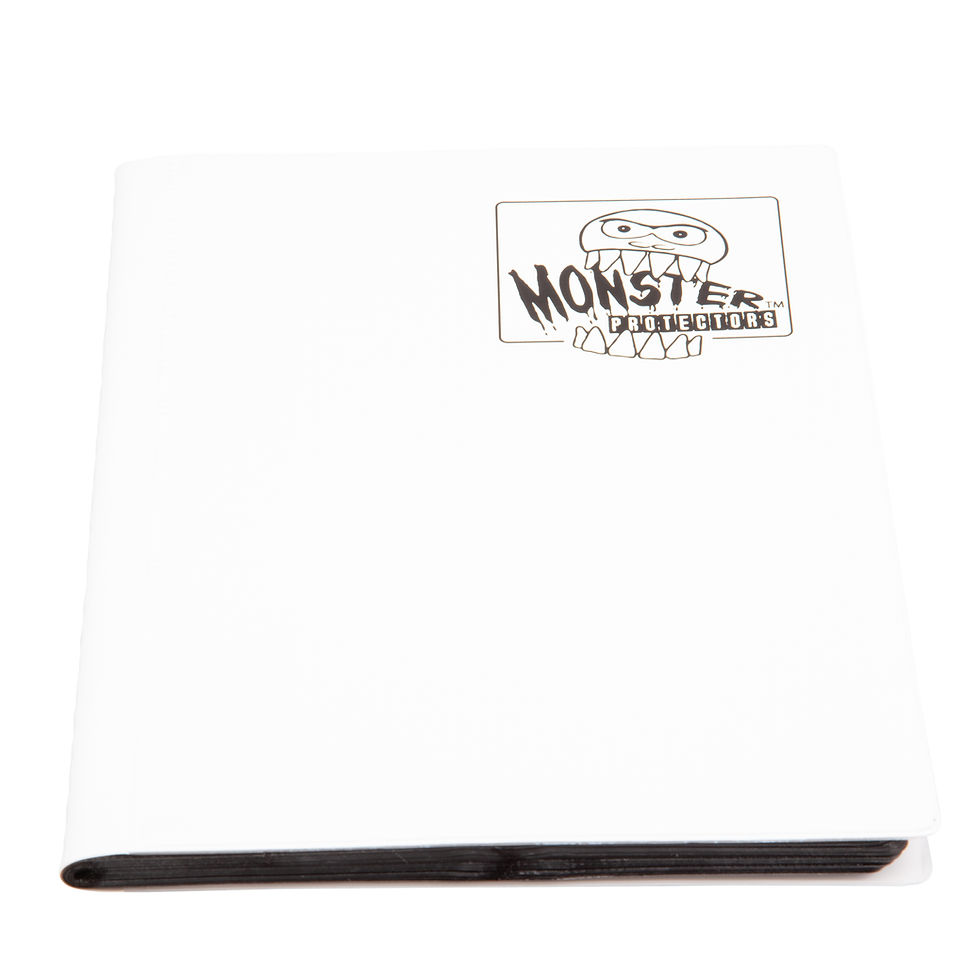 Thumbnail: 4 Pocket Matte White Card Binder