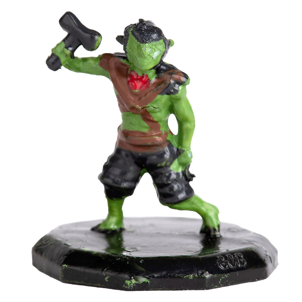Thumbnail: Painted Goblins DnD Miniatures 8pk
