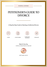 California Petitioner’s Guide to Divorce from Grey Family Law