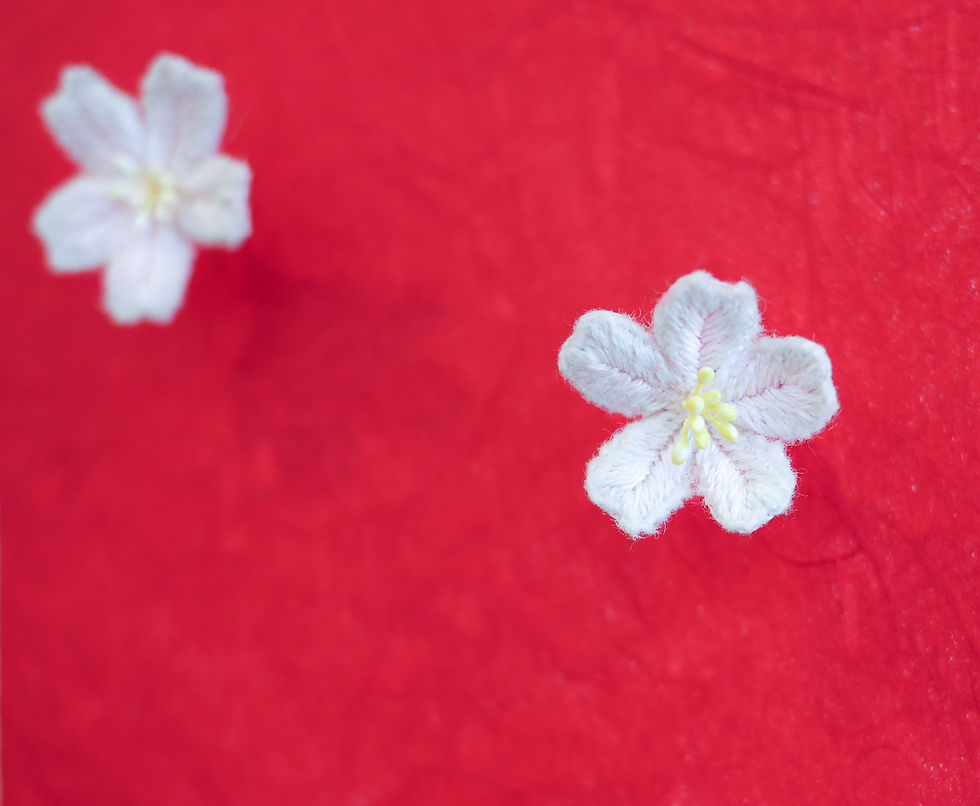 Thumbnail: Mini Sakura Stud Earrings