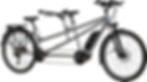 BBF E-Tandem Tandem Spezial Bosch Performance Line CX 500 Wh