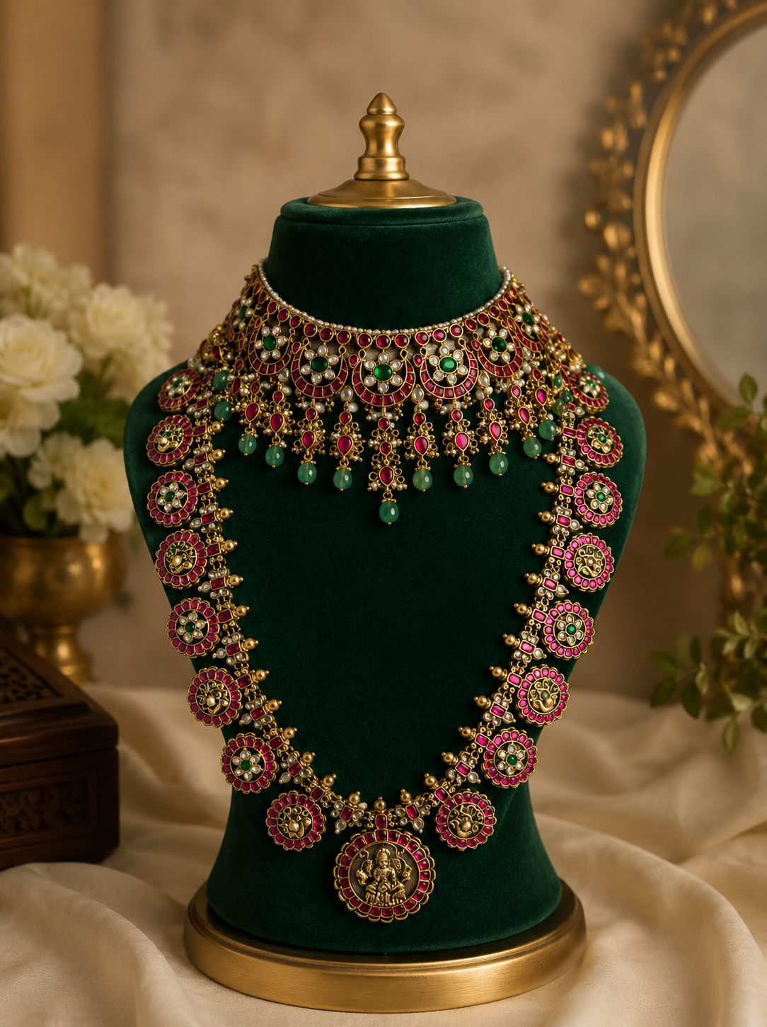 Jadaukundan bridal combo