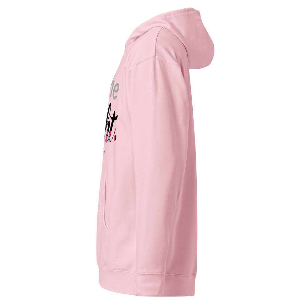Thumbnail: Be the light Unisex midweight hoodie