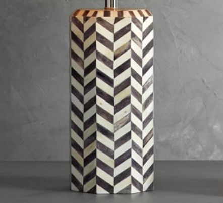 Thumbnail: Bone Inlay Lamp Base