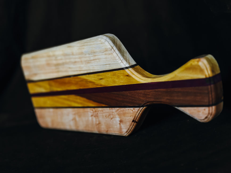 Purpleheart & Yellowheart Charcuterie