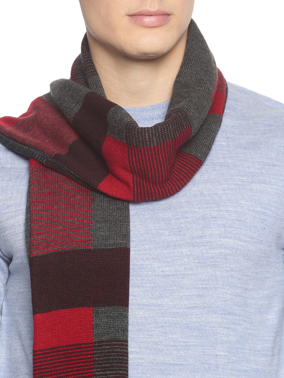 Thumbnail: Men's Knitted Muffler