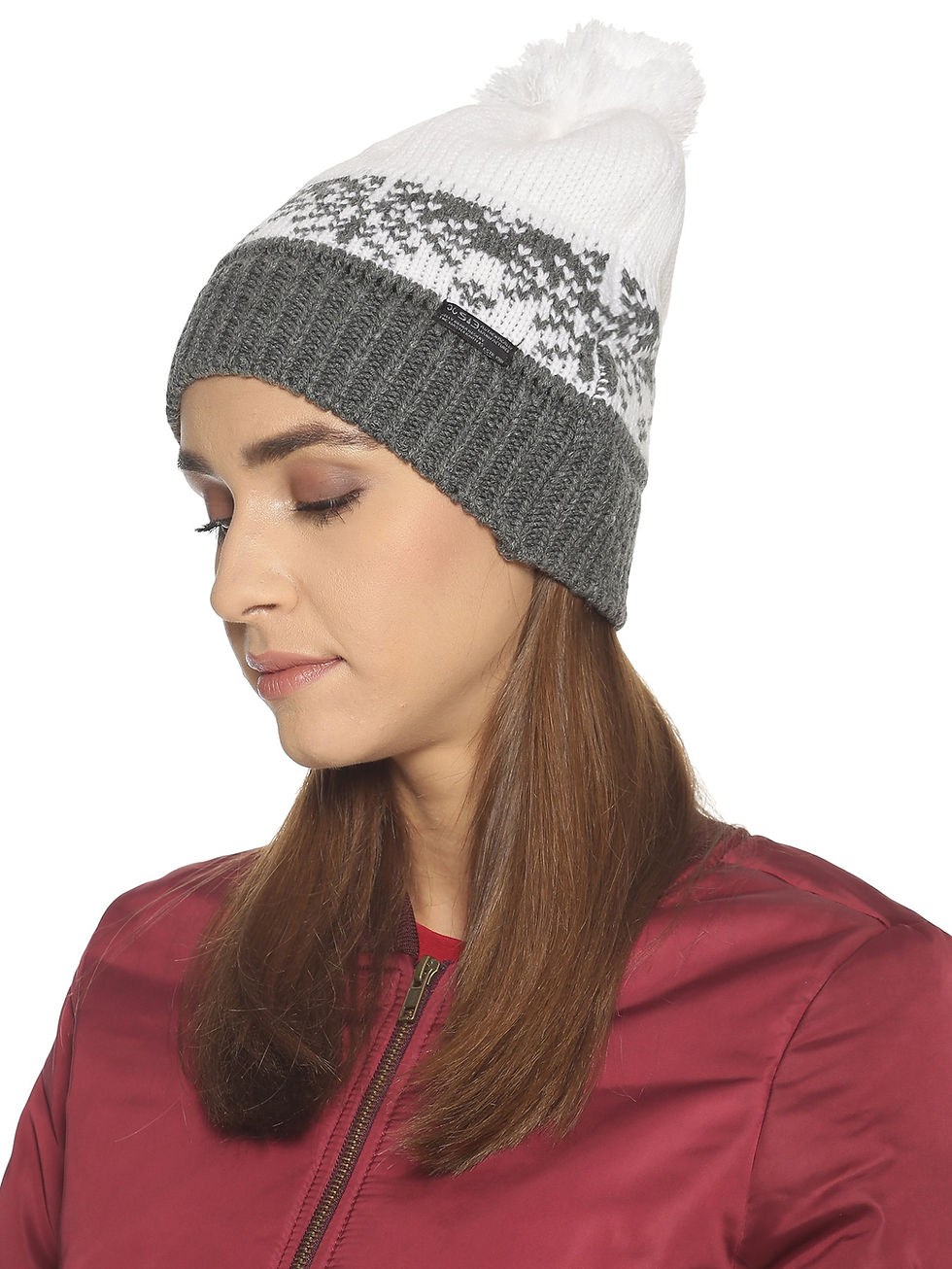 Thumbnail: 513 Animal Print Beanie/ Cap
