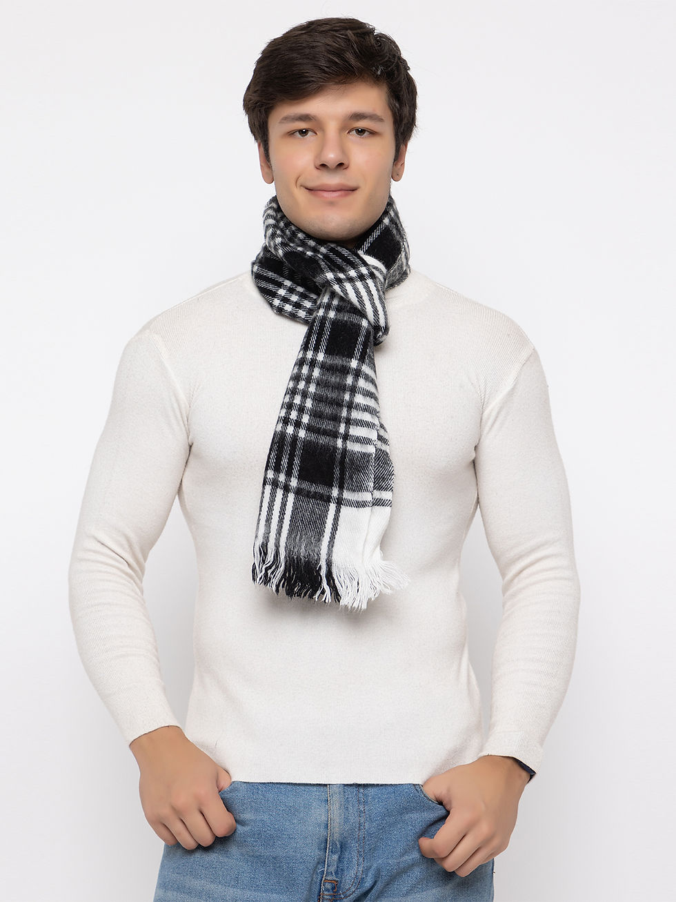 Thumbnail: 513 Men's Acrylic Muffler