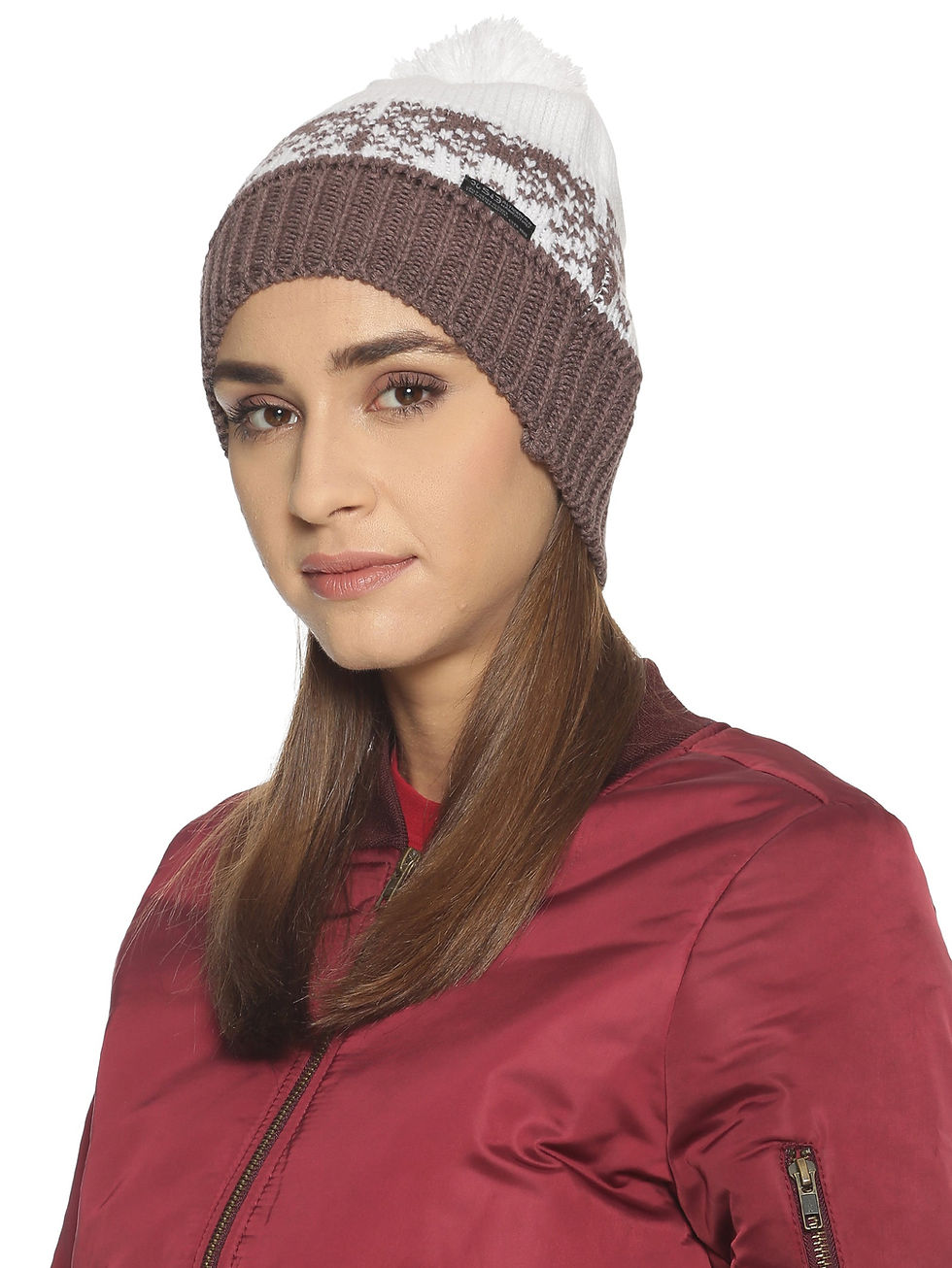 Thumbnail: 513 Animal Print Beanie/ Cap