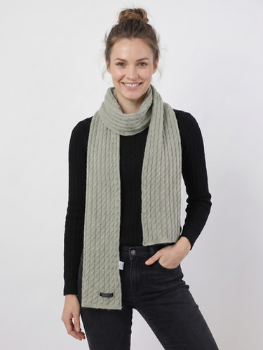 Soft Knit Cables Winter Muffler Scarf for Women | Jolly 513