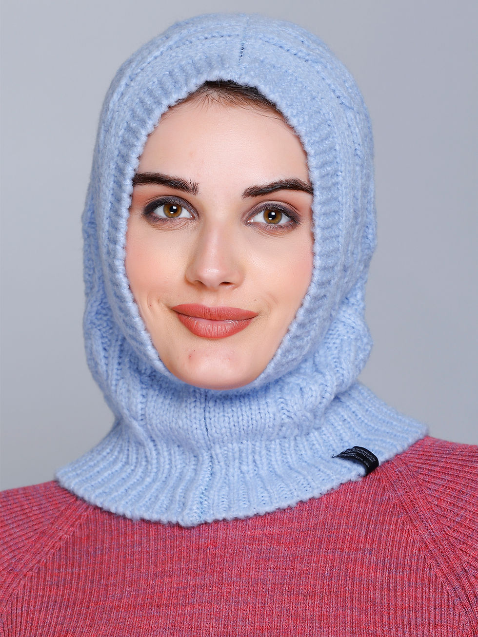 Thumbnail: 513 Women's Hooded Beanie Cap