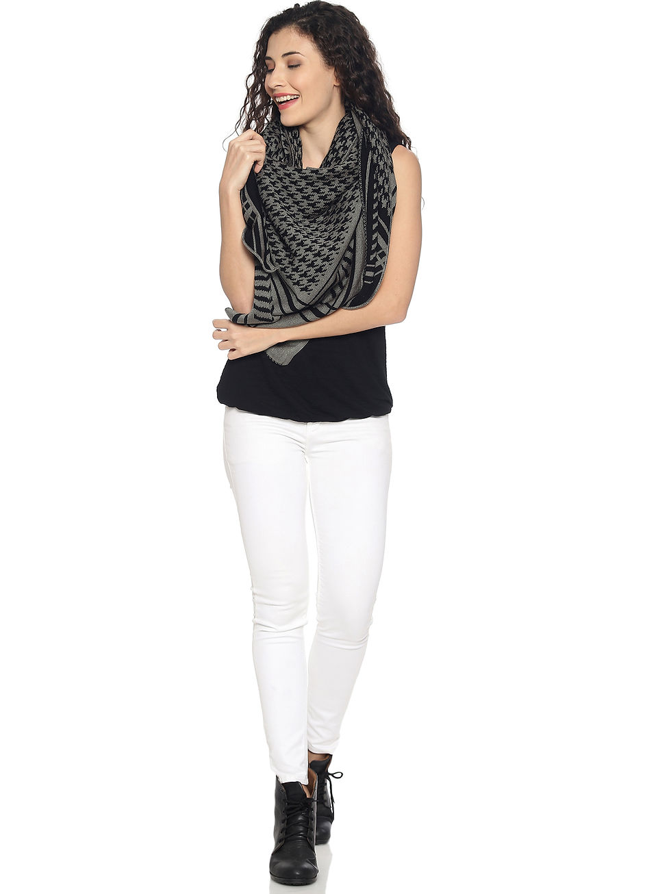 Miniature : Women Knitted Triangle