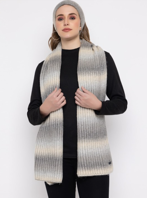 Miniature : Knitted Hair-band Muffler Set