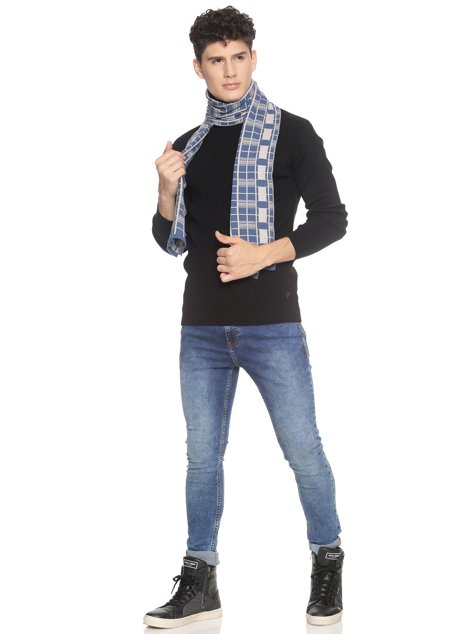 513's Knitted Pattern Muffler