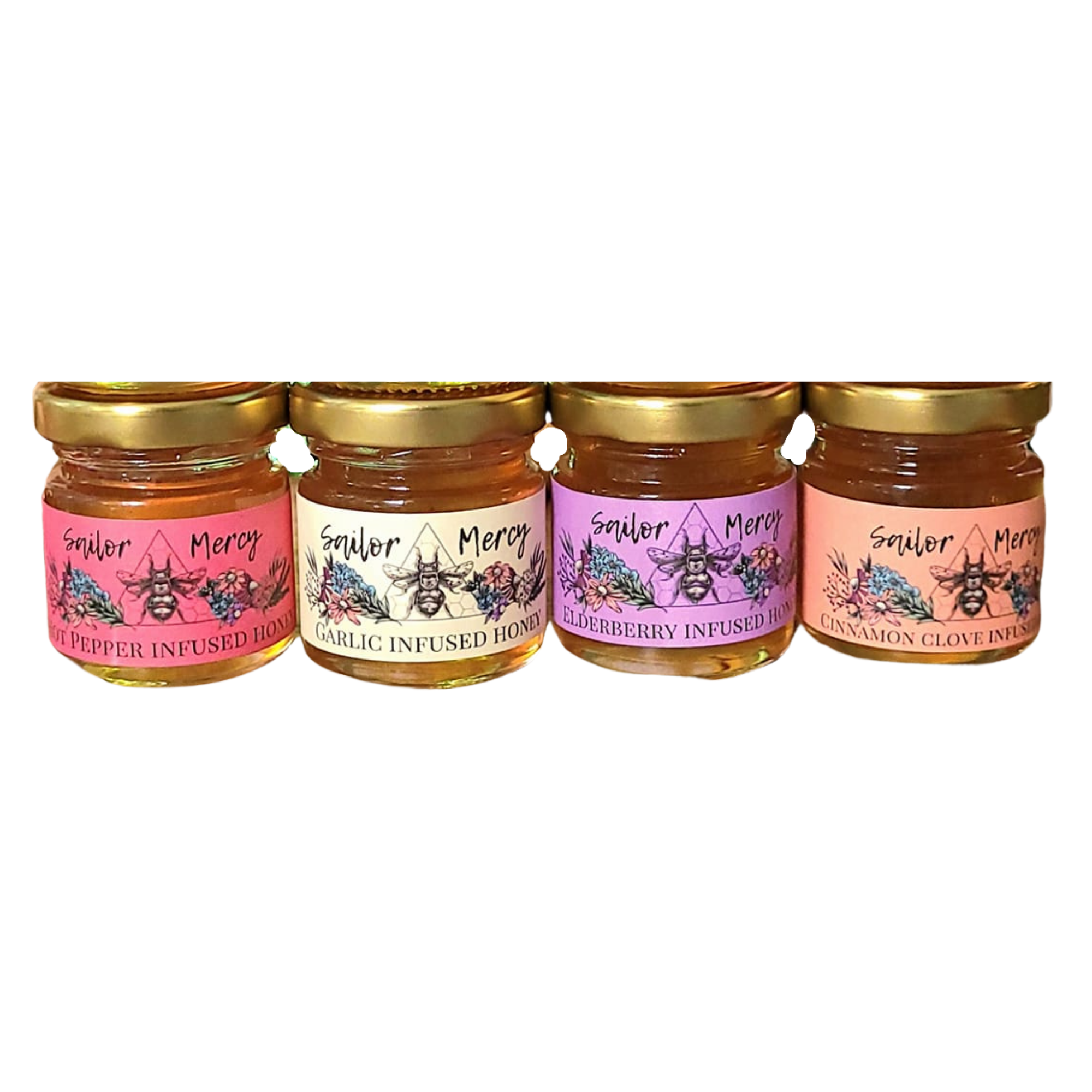 Choose Your Own Infused Honey 4-pack