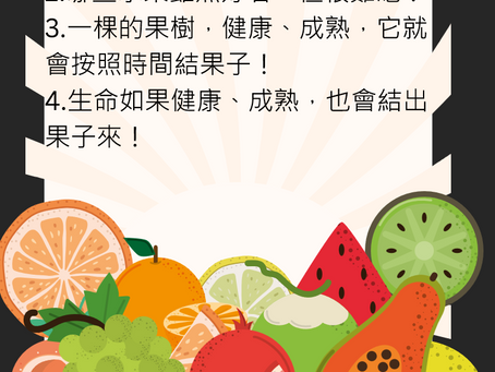 2025/08/31 青少年團契分享內容