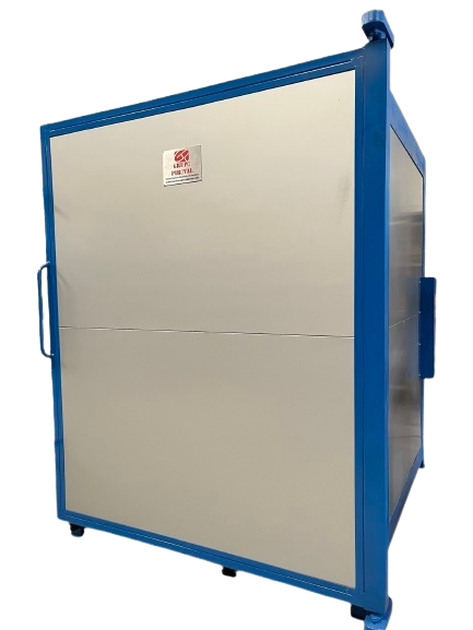 Horno secadero con carro de carga