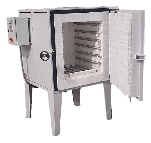 Horno eléctrico cerámica 300 litros, vista interior