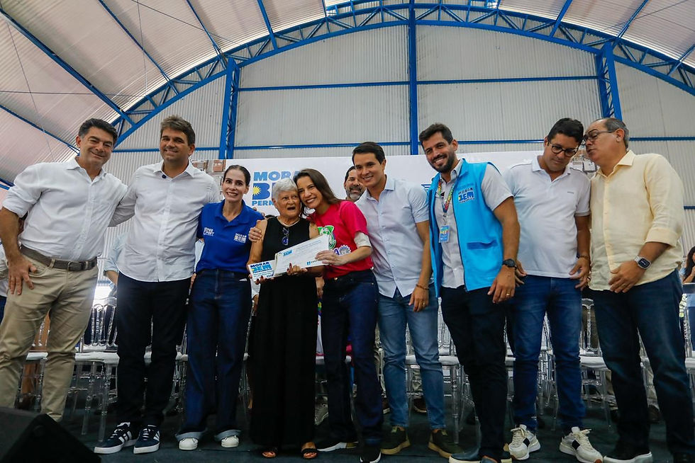 Regularização fundiária: governadora Raquel Lyra leva dignidade e segurança jurídica a mais de mil famílias de São Lourenço da Mata