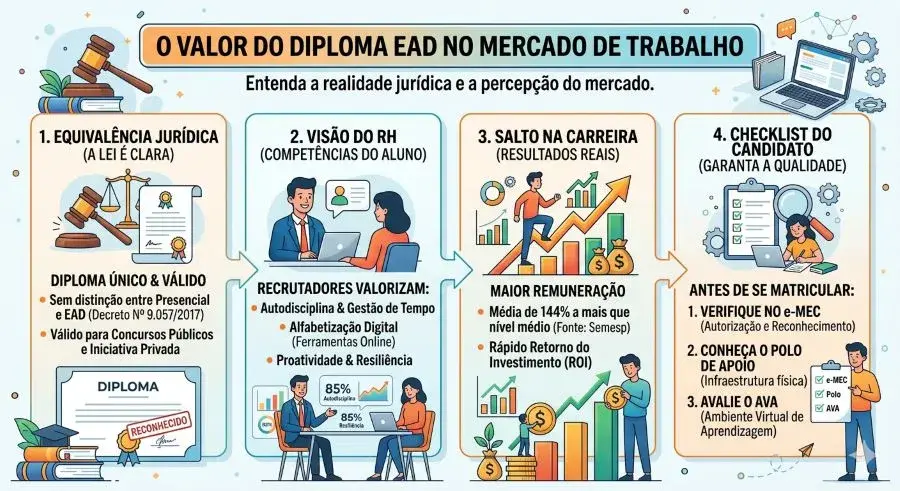 A Revolução Silenciosa: Como o EAD se tornou o protagonista do ensino superior no Brasil