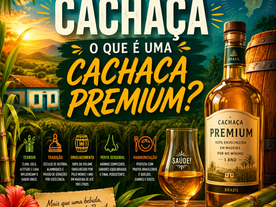 Enciclopédia da Cachaça: O que é uma cachaça premium?