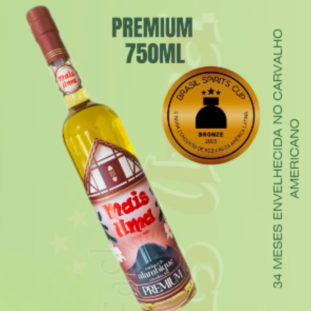 Cachaça Mais Uma Premium Carvalho 750ml Cachaça Premiada