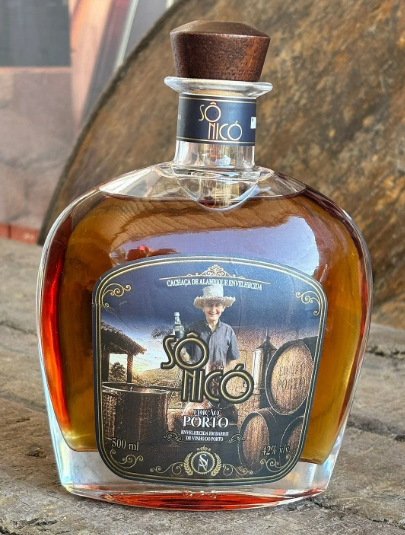 Miniatura: Cachaça Só Nicó Edição Porto 500 ml