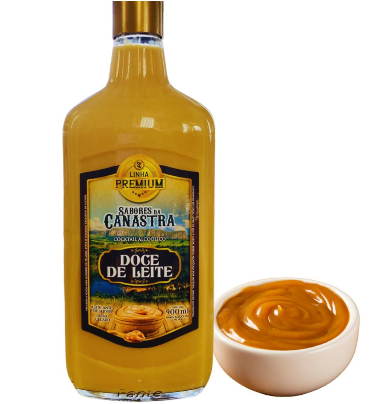 Miniatura: Licor Premium Artesanal Cremoso Sabores da Canastra Doce de Leite 900ml