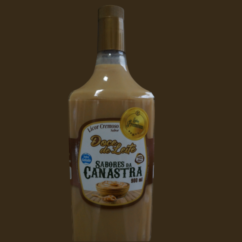 Miniatura: Licor Premium Artesanal Cremoso Sabores da Canastra Doce de Leite 900ml