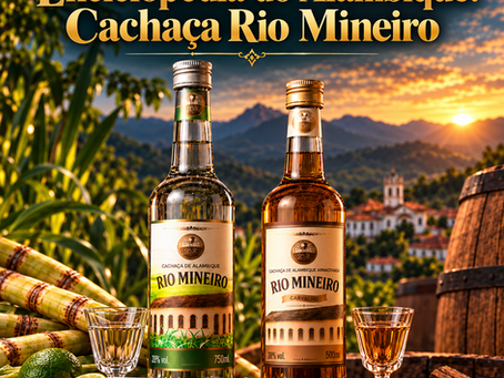 Cachaça Rio Mineiro, de Rio Espera, Minas Gerais: tradição familiar, história do alambique, cachaças artesanais envelhecidas em barris premium e parceria oficial com o Cachaça Clube.