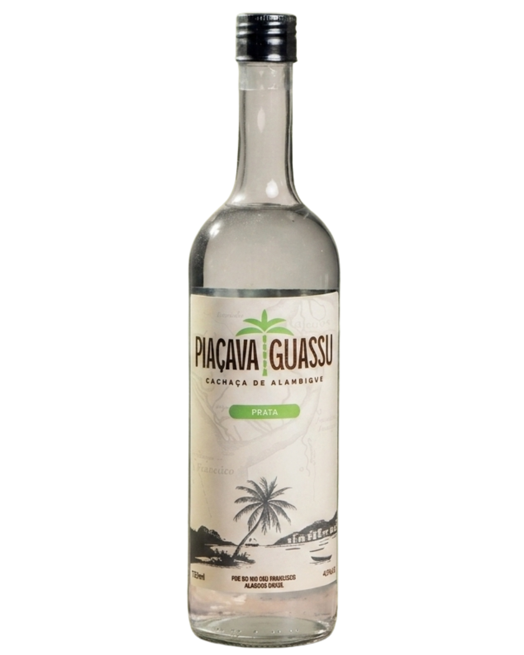 Cachaça Piaçava Guassu Prata 750ml