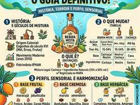 Bebida Mista de Cachaça: o Guia Definitivo que o Brasil Precisava — História, Terroir, Perfil Sensorial e Como Escolher a Sua