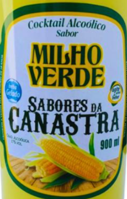 Miniatura: Cocktail Alcoólico Artesanal Sabores da Canastra Milho Verde 900ml