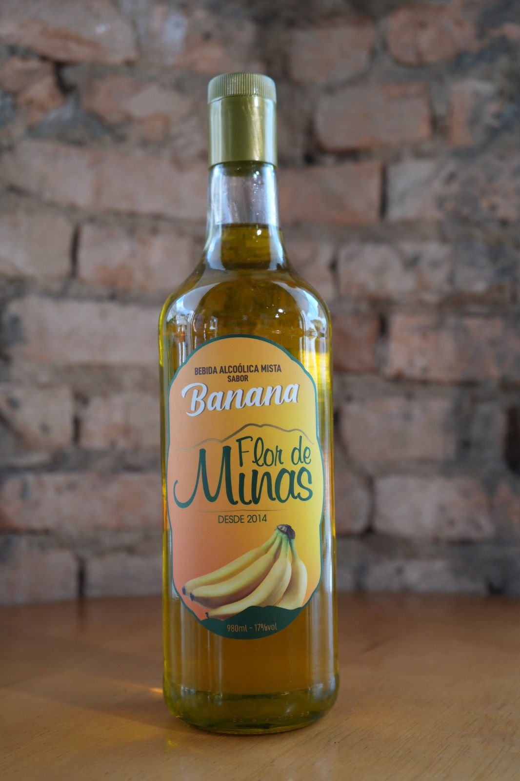 Bebida Mista Banana Flor de Minas 980ml