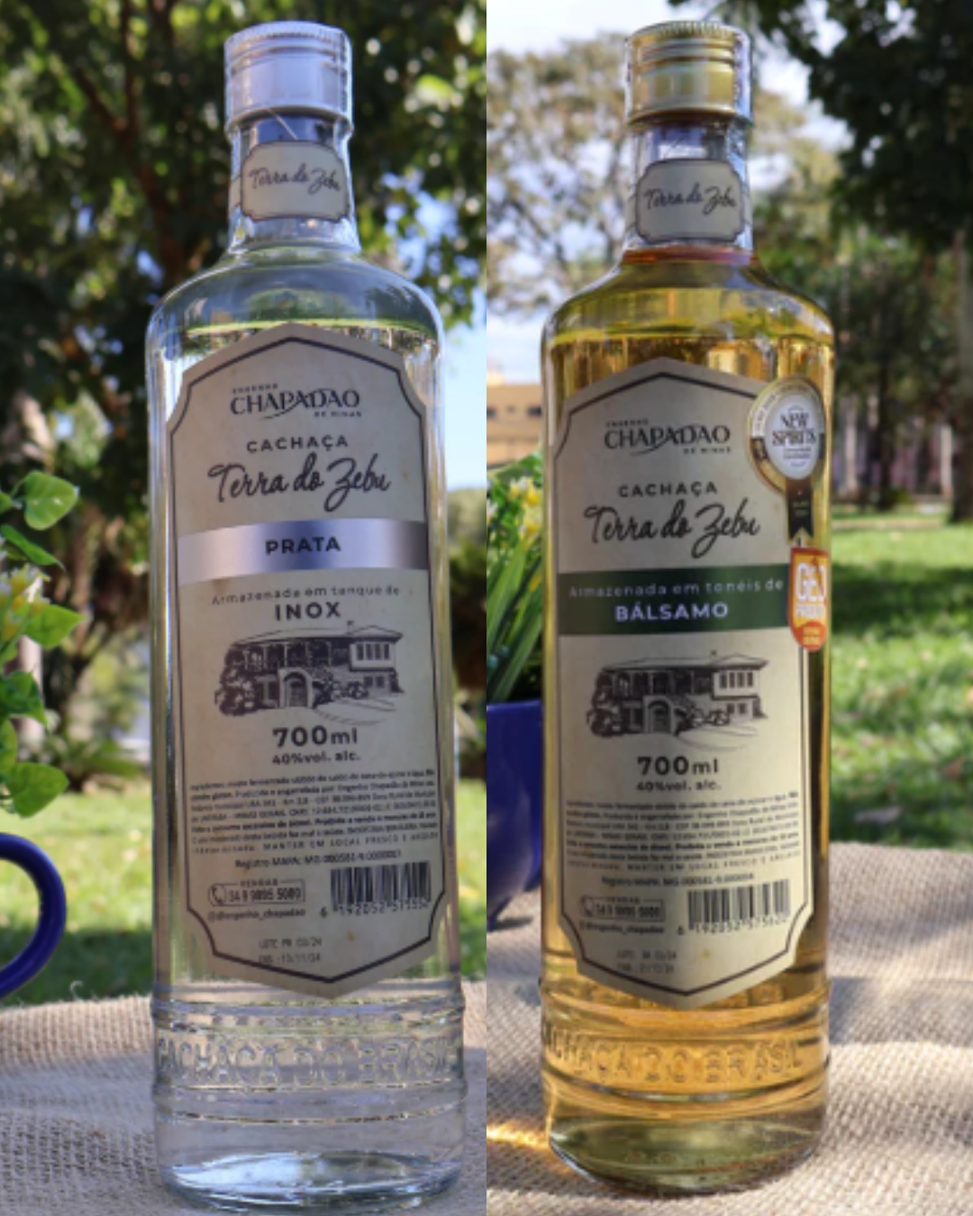 Pack Brilho da Cana Prata e Bálsamo 2 Garrafas 700ml cada