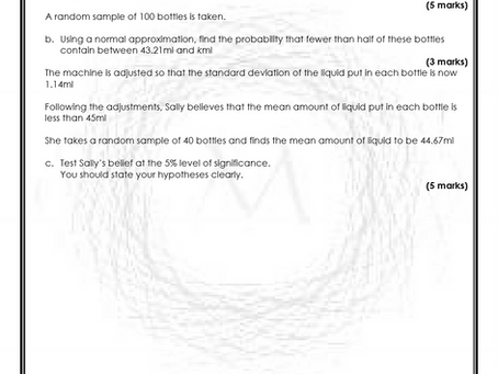 Post-16 Question-a-Day 14th January 2022