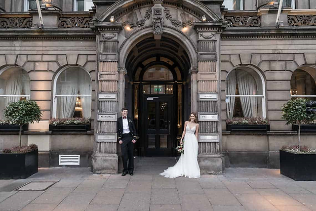 The George Hotel Couple Wedding Shoot