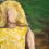 Thumbnail: Claire, felt painting, detail upper body