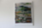 Felt painting "Up" by Kiki Peruzzi, main image