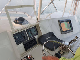 fishing charter in Panama pearl islands on 46ft Viking deep sea