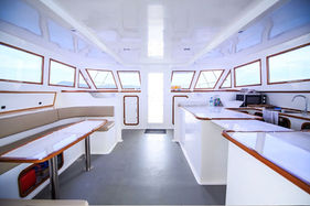 Panama boat party yacht rental 60ft Searenity power catamaran 