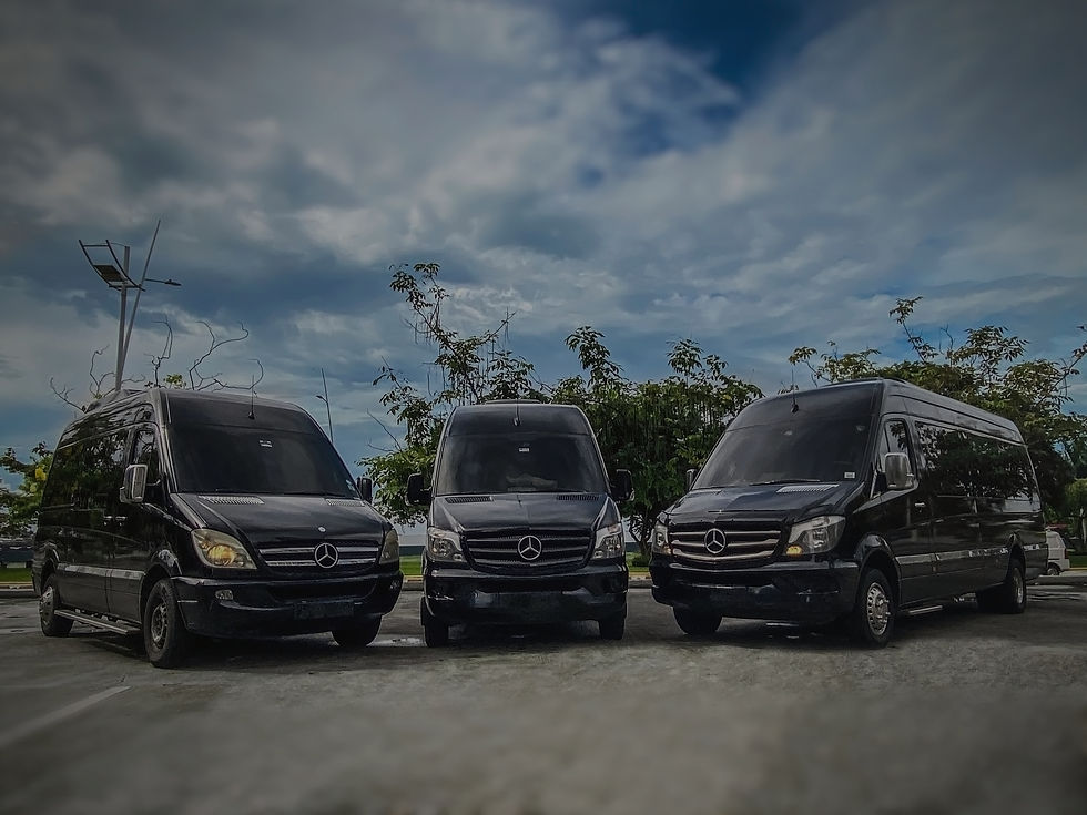 Mercedes Sprinters in Panama City, Panama